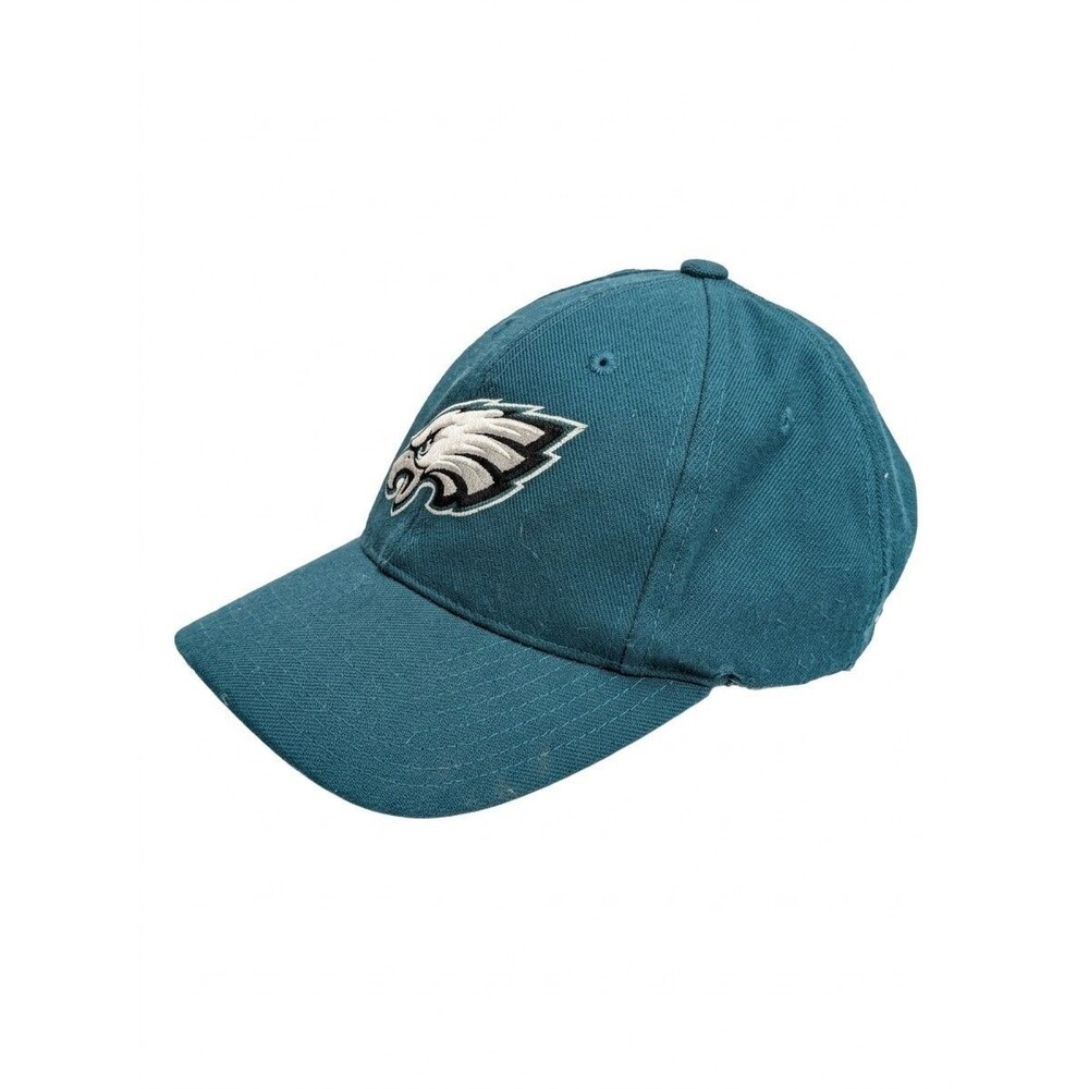 Vintage Y2K Philadelphia Eagles Reebok Hat Mens OSFA Green NFL Team Apparel Cap